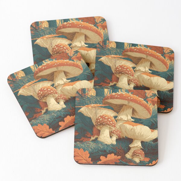 Item preview, Mycology Club Retro Mushroom Species Forest Tee designed and sold by FrostyFrisby.