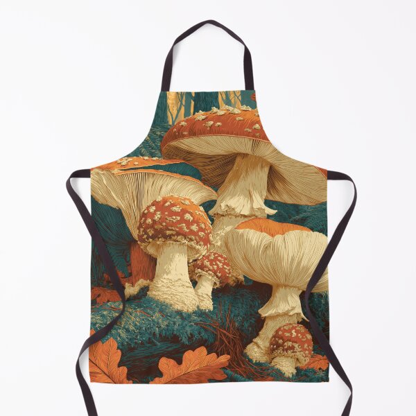 Item preview, Mycology Club Retro Mushroom Species Forest Tee designed and sold by FrostyFrisby.