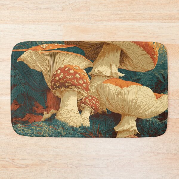Item preview, Mycology Club Retro Mushroom Species Forest Tee designed and sold by FrostyFrisby.