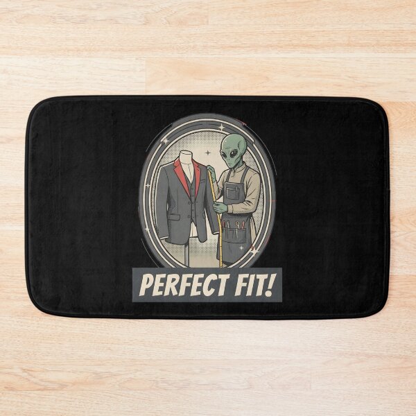 Item preview, Perfect Fit Alien Tailor Measuring Suit Retro Craft Graphic designed and sold by DuckOddity.