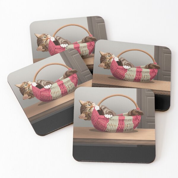 Item preview, Naughty Cat designed and sold by NorthNook.