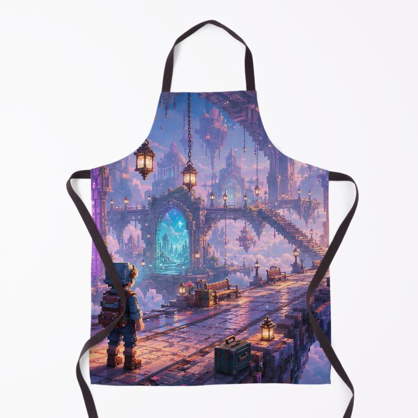 Item preview, Sunset Station Between Four Magic Portals designed and sold by pixelpopplanet.