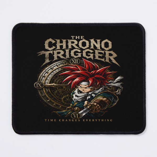 Item preview, Chrono Trigger -Crono Sword Clock – Time Changes Everything Aesthetic Design designed and sold by TTdesigns123.