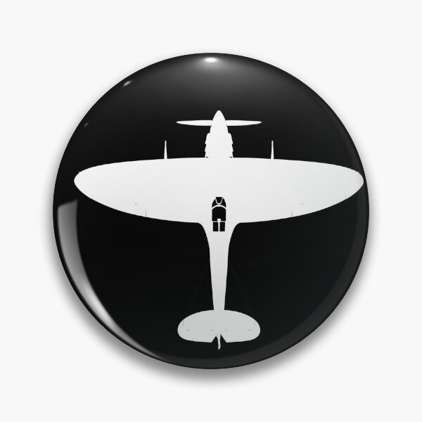 Item preview, Spitfire Silhouette designed and sold by Dingo-Digital.
