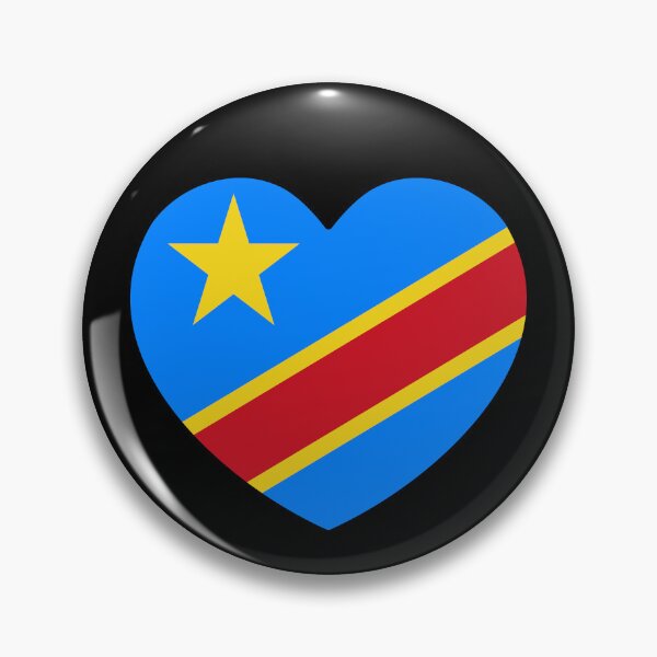 Item preview, Democratic Republic Of The Congo Flag Heart CD designed and sold by shitpostee.