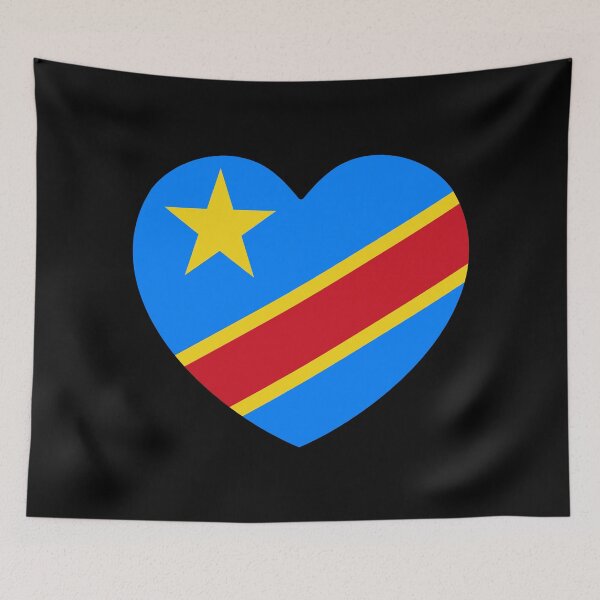Item preview, Democratic Republic Of The Congo Flag Heart CD designed and sold by shitpostee.