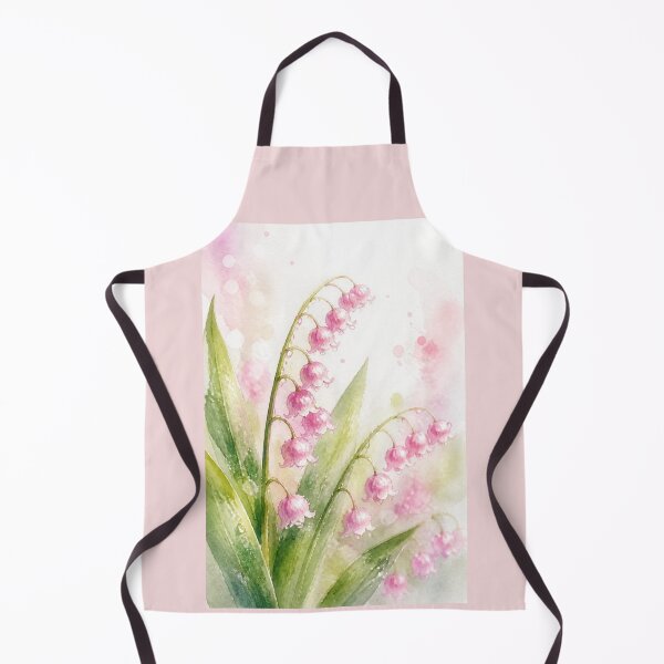 Item preview, Watercolor Lily of the Valley - May Day Lucky Sprig, Luminous Floral Illustration designed and sold by Natalia-Vlad.