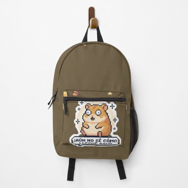 Item preview, Confused Hamster - "I still don't know how I got here" | Pixel Art designed and sold by Purpleclomb.