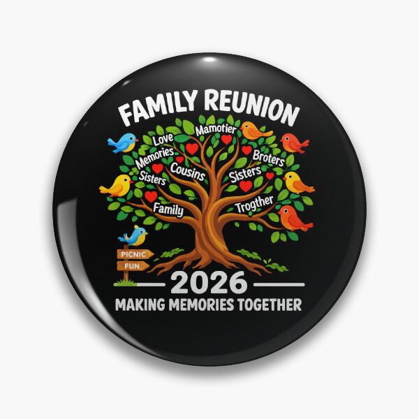 Item preview, Family Reunion 2026 Roots In The Ground - Tree Graphic Art designed and sold by BendyBeasts.