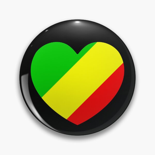 Item preview, Republic Of The Congo Flag Heart CG designed and sold by shitpostee.