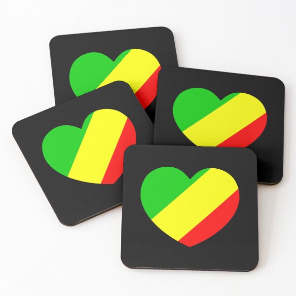 Item preview, Republic Of The Congo Flag Heart CG designed and sold by shitpostee.