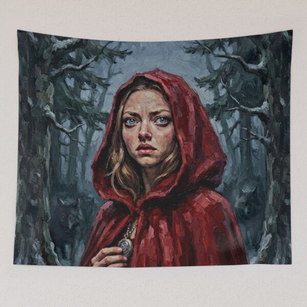 Item preview, Red Riding Hood Fine Art Tribute designed and sold by Art's Diner.