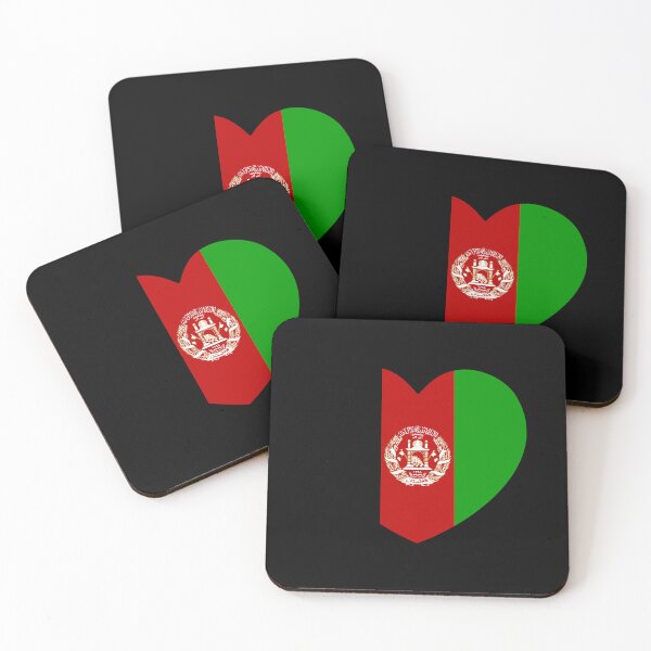 Artikelvorschau, Afghanistan Flagge Herz AF entworfen und verkauft von shitpostee.