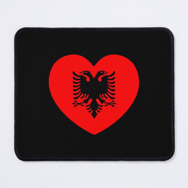 Item preview, Albania Flag Heart AL designed and sold by shitpostee.