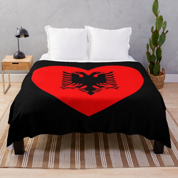 Item preview, Albania Flag Heart AL designed and sold by shitpostee.