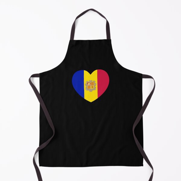 Item preview, Andorra Flag Heart AD designed and sold by shitpostee.