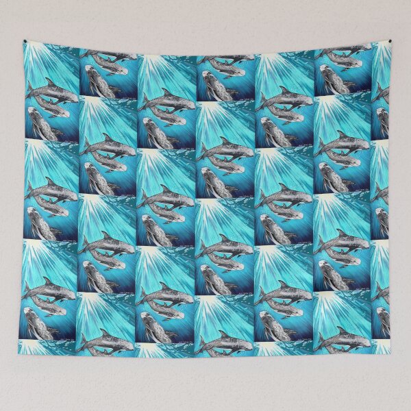 Item preview, Etched in Blue by Paula C. Jensen, 2026. designed and sold by PollywogDesigns.