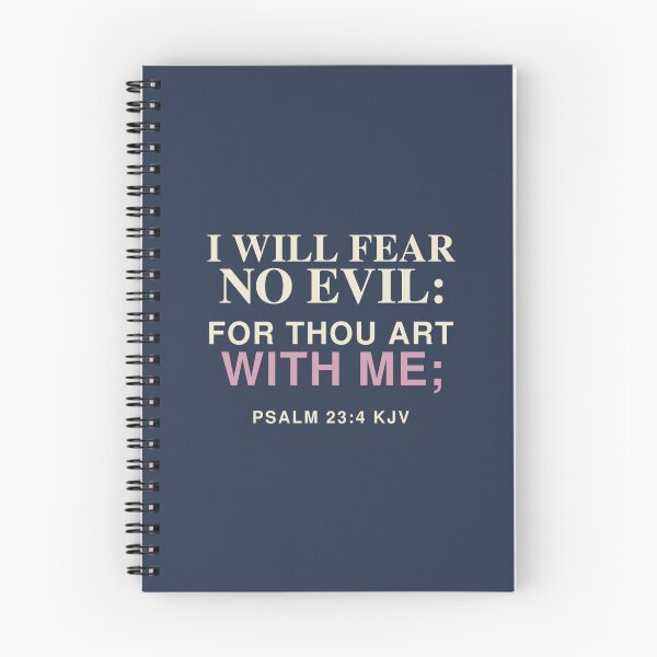 Item preview, For Thou Art With Me – Psalm 23:4 KJV Christian Design designed and sold by FaithThroughEverySeason.