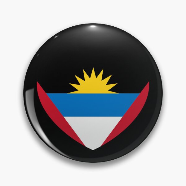 Item preview, Antigua And Barbuda Flag Heart AG designed and sold by shitpostee.