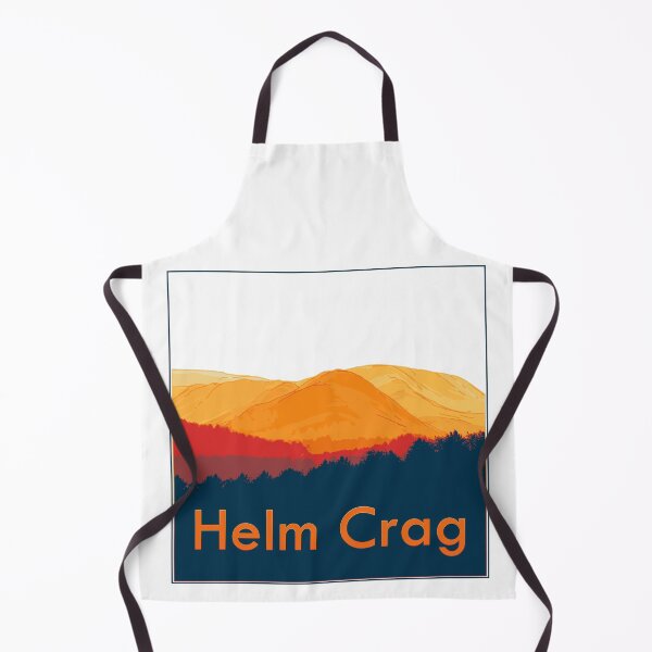 Item preview, Stylised view across Helm Crag (v1) designed and sold by LazloWoodbine.