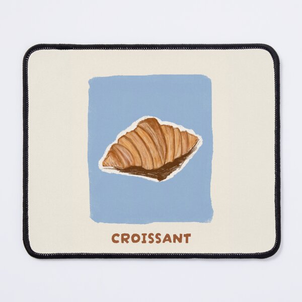 Item preview, Croissant Illustration Bakery Print designed and sold by lyiris.