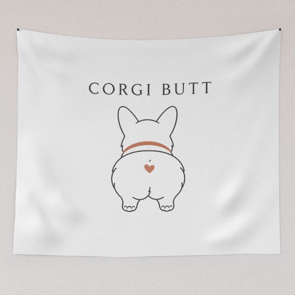 Item preview, Corgi Butt Cute Funny Corgi Mom Dog Lover Gift designed and sold by journeyengine.