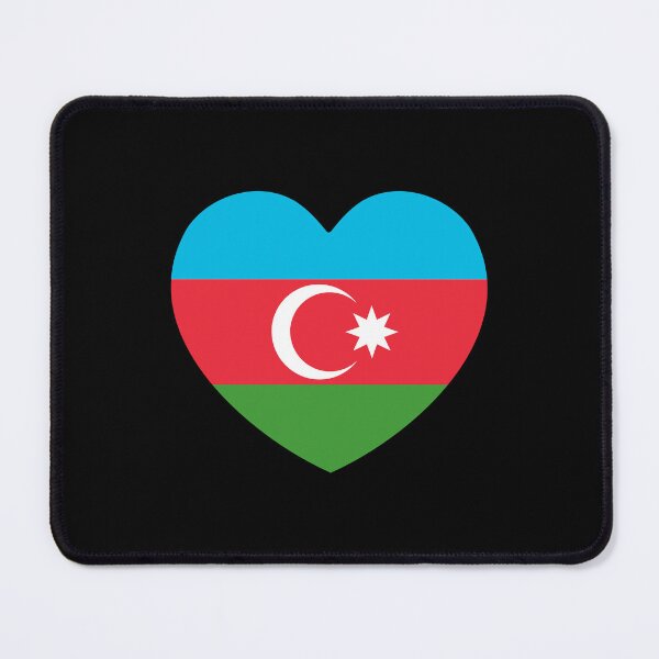 Item preview, Azerbaijan Flag Heart AZ designed and sold by shitpostee.