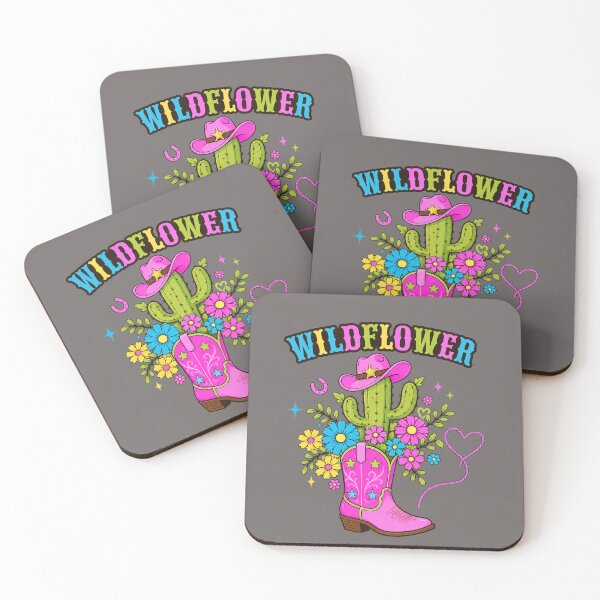 Item preview, Wildflower Pink Cowboy Boot with Cactus – Cute Western Floral Cowgirl T-Shirt designed and sold by Aimetoi.
