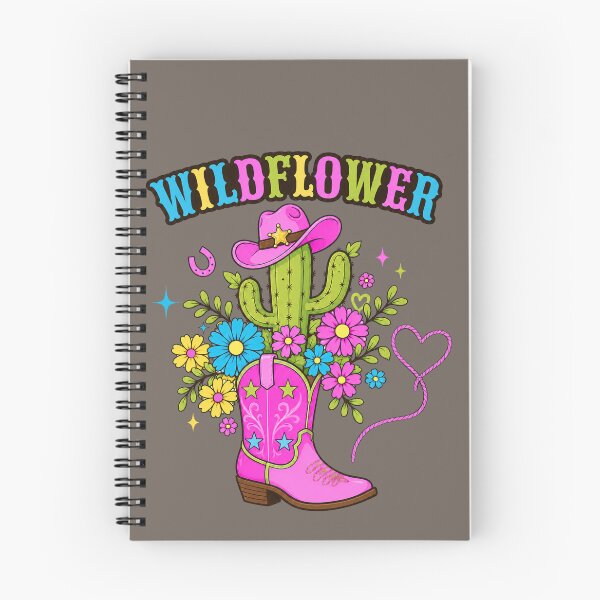 Item preview, Wildflower Pink Cowboy Boot with Cactus – Cute Western Floral Cowgirl T-Shirt designed and sold by Aimetoi.