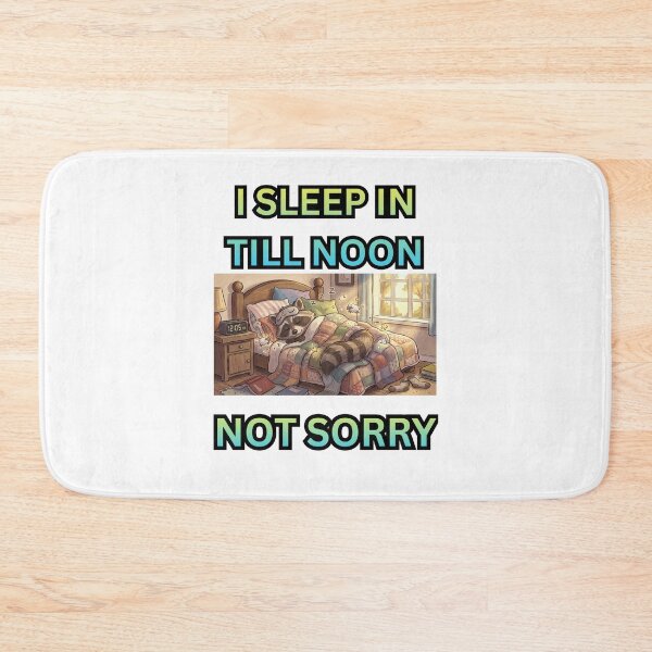 Item preview, sleeping in till noon animal designed and sold by Goode-sense2025.