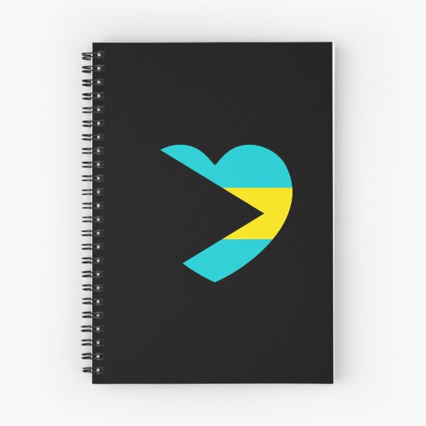 Item preview, Bahamas Flag Heart BS designed and sold by shitpostee.