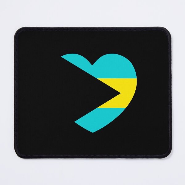 Item preview, Bahamas Flag Heart BS designed and sold by shitpostee.