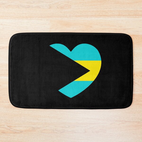Item preview, Bahamas Flag Heart BS designed and sold by shitpostee.