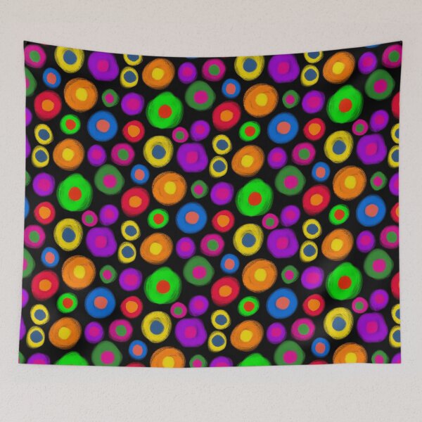 Item preview, Circle Colorful Seamless Pattern designed and sold by Cato Designs.