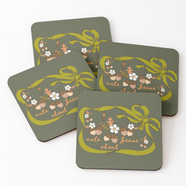 Item preview, Acorn Nuts About Jesus and Fall in Love Jesus Christ designed and sold by Forevermore.