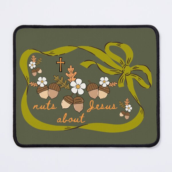 Item preview, Acorn Nuts About Jesus and Fall in Love Jesus Christ designed and sold by Forevermore.
