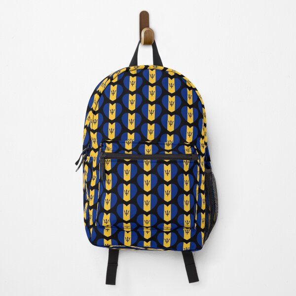Item preview, Barbados Flag Heart BB designed and sold by shitpostee.