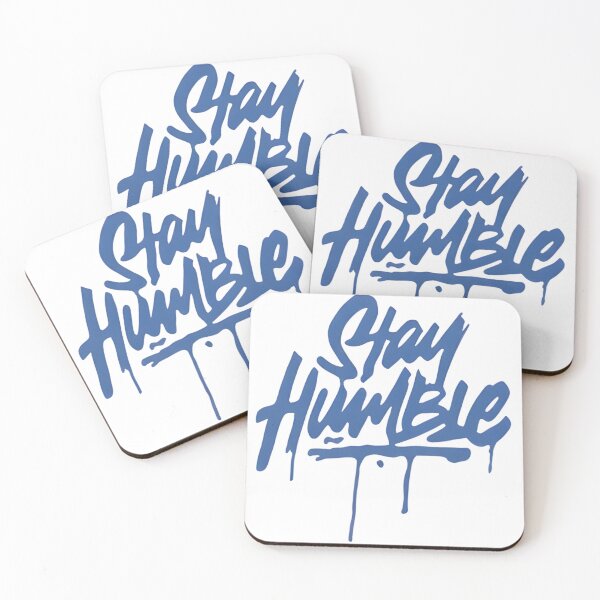 Item preview, Stay Humble - Blue Drip Graffiti Urban Streetwear Typography designed and sold by Velouria Universe.