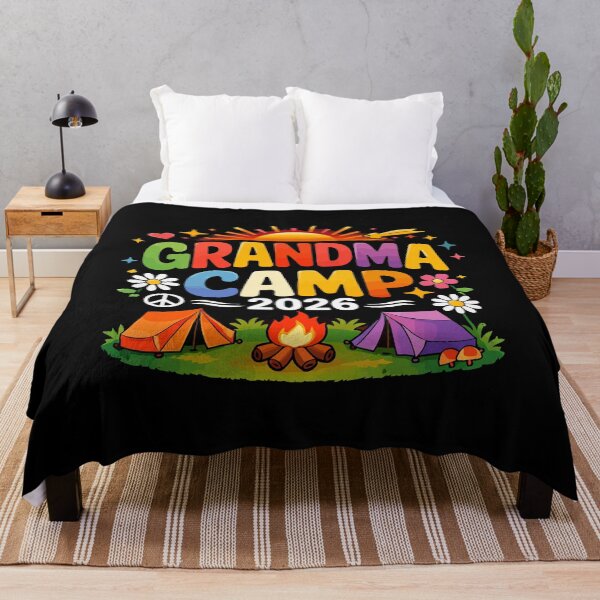 Item preview, Grandpa And Grandma Camp 2026 Making Memories Together Art designed and sold by BendyBeasts.