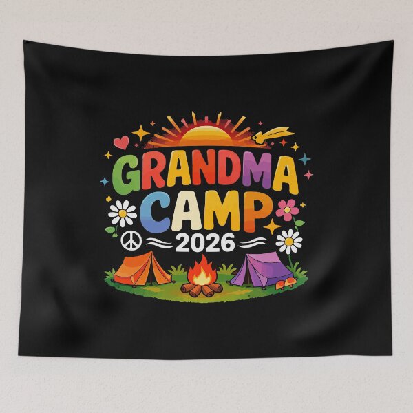Item preview, Grandpa And Grandma Camp 2026 Making Memories Together Art designed and sold by BendyBeasts.