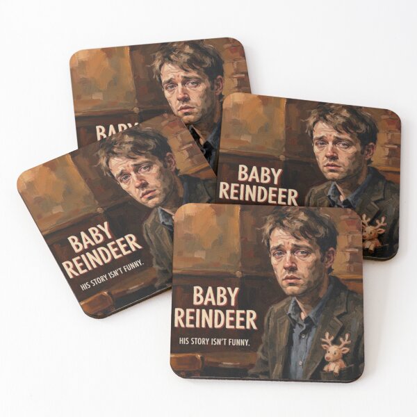Item preview, Baby Reindeer Fine Art Tribute designed and sold by Art's Diner.
