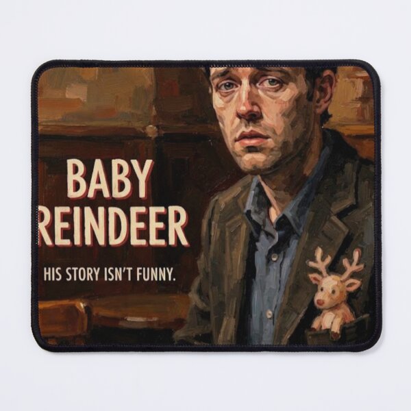 Item preview, Baby Reindeer Fine Art Tribute designed and sold by Art's Diner.