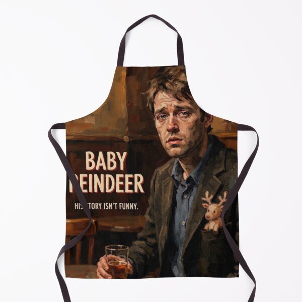 Item preview, Baby Reindeer Fine Art Tribute designed and sold by Art's Diner.