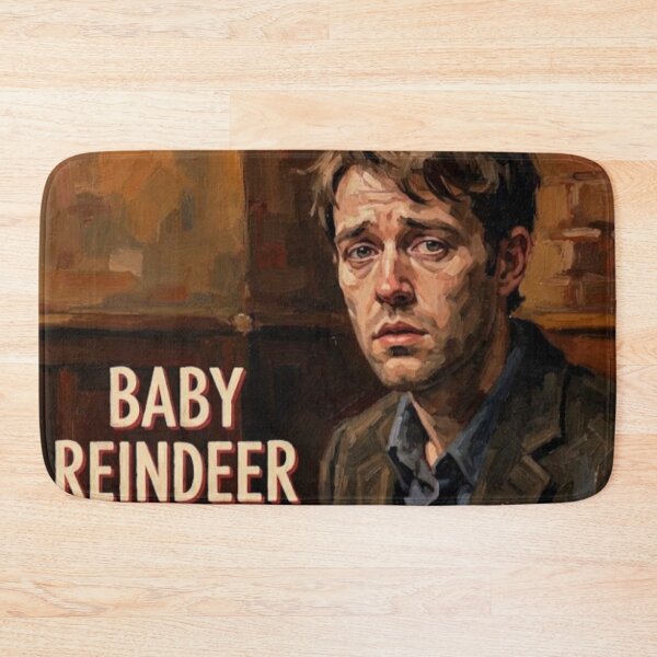Item preview, Baby Reindeer Fine Art Tribute designed and sold by Art's Diner.