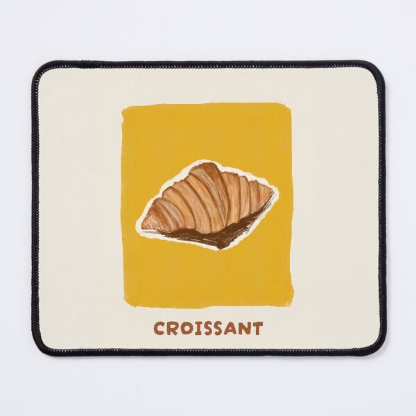 Item preview, Croissant Illustration Bakery Print designed and sold by lyiris.