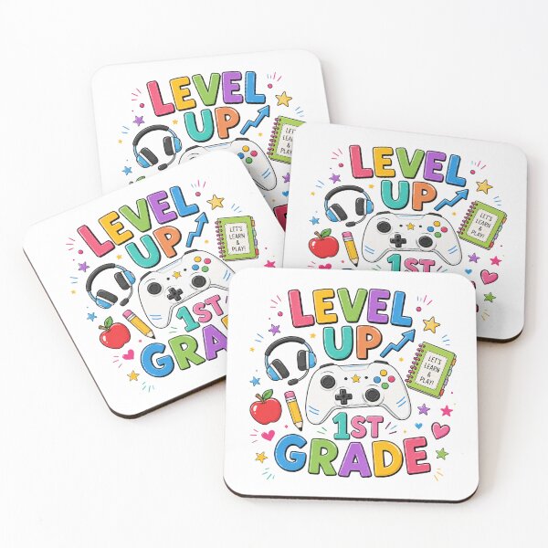 Item preview, Level Up First Grade Gamer Back School Fun Adventure  designed and sold by Moizento.