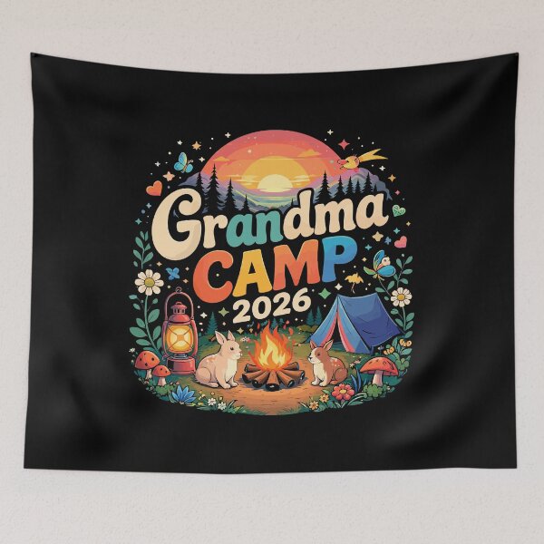 Item preview, Grandpa And Grandma Camp 2026 Making Memories Together Art designed and sold by BendyBeasts.