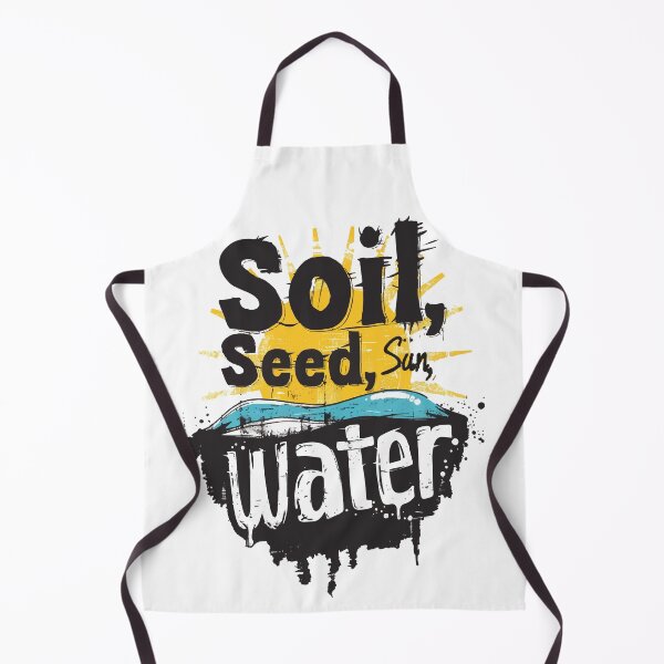 Item preview, Soil Seed Sun Water Sunrise Text Design designed and sold by RichardRags.