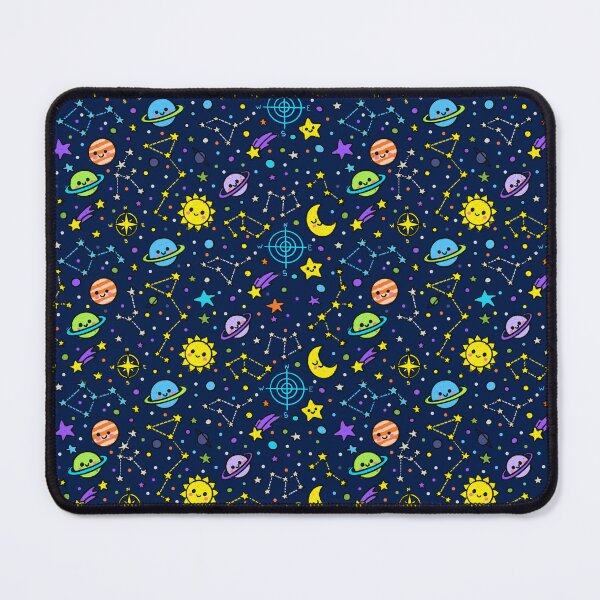 Item preview, Cute Kawaii Space Adventure Pattern designed and sold by CI Creative Design LLC.