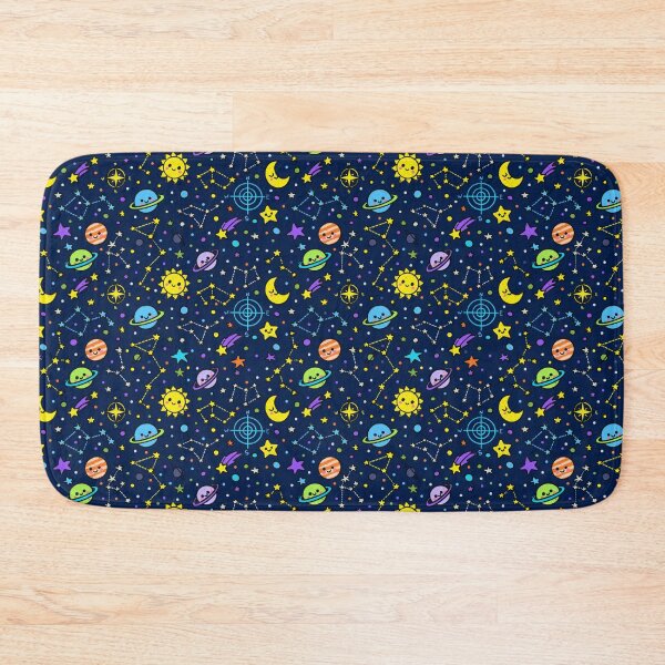 Item preview, Cute Kawaii Space Adventure Pattern designed and sold by CI Creative Design LLC.